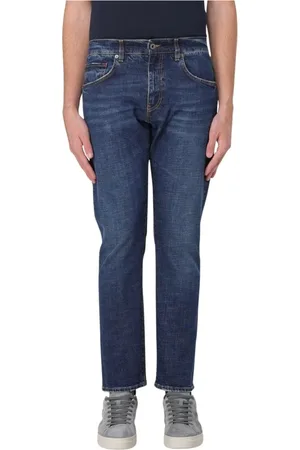 FAY Straight Jeans, male, , Size: W30 Straight Leg Jeans