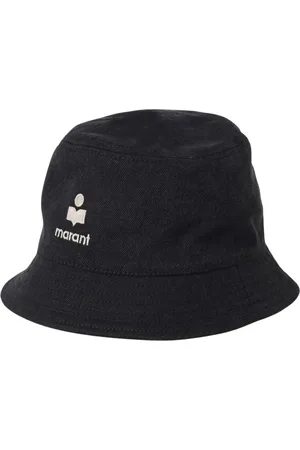 Isabel Marant Hats, male, , Size: 58 CM Logo Bucket Hat Stylish Accessory
