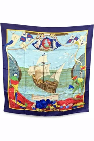 Hermès Pre-owned Scarves, female, , Size: ONE SIZE Pre-owned Silk scarves