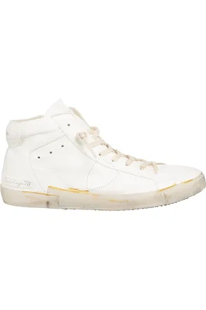 Philippe model Sneakers, male, , Size: 9 US Vintage High-top Sneakers