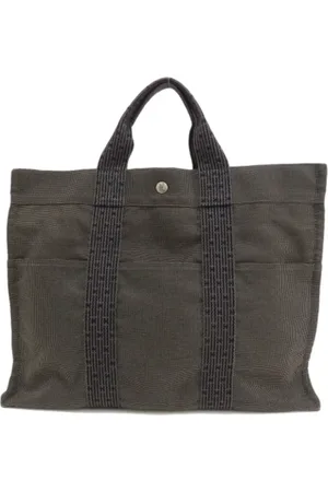 Hermès Pre-owned Tote Bags, female, , Size: ONE SIZE Pre-owned Canvas handbags