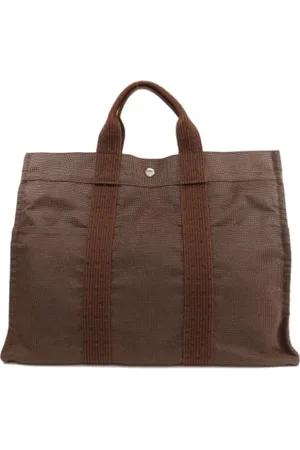 Hermès Pre-owned Tote Bags, female, , Size: ONE SIZE Pre-owned Canvas handbags