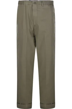 Biagio Santaniello Straight Trousers, male, , Size: XL Irno Pants
