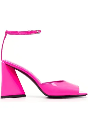 The Attico High Heel Sandals, female, , Size: 7 US Fuchsia Piper Sandals with High Heel