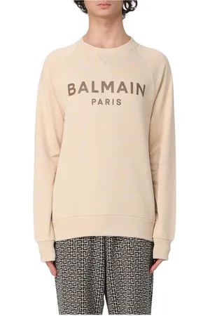 Balmain Hoodies, male, , Size: S Luxury Cotton Sweatshirt