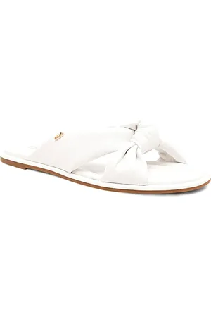 Michael Kors Sliders, female, , Size: 6 1/2 US Stylish Sandals for Summer Outfits