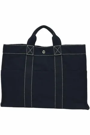 Hermès Pre-owned Tote Bags, female, , Size: ONE SIZE Pre-owned Cotton handbags