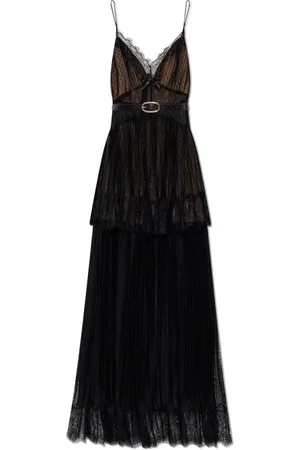 Self-Portrait Maxi Dresses, female, , Size: L Lace dress with straps