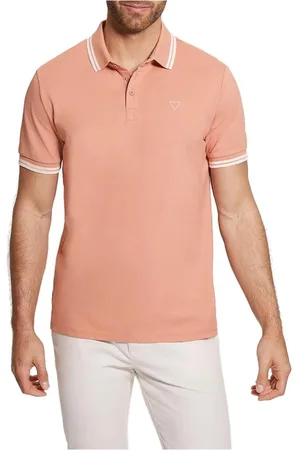Guess Polo Shirts, male, , Size: XS Logo Polo Shirt for Men