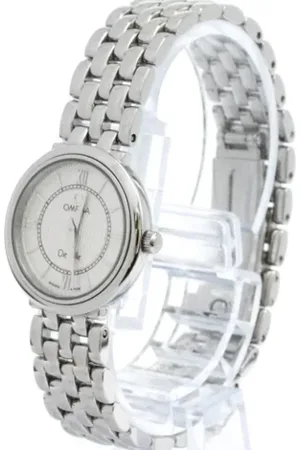 Omega Pre-owned Watches, female, , Size: ONE SIZE Pre-owned Stainless Steel watches