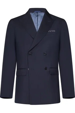 LOW BRAND Blazers, male, , Size: 2XL Double-Breasted Blazer Outerwear