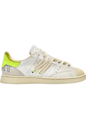 Hidnander Sneakers, male, , Size: 11 US Leather Sneakers with Shell Toe