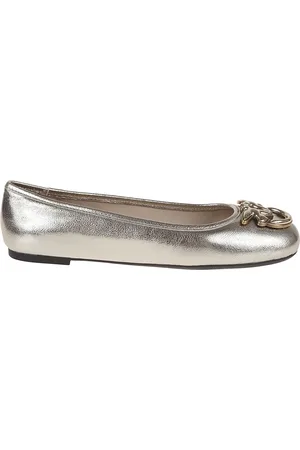 Pinko Ballerinas, female, , Size: 9 US Metallic Ballerinas for Women