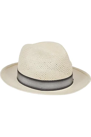 Borsalino Hats, male, , Size: 58 CM Cream Panama Hat for Men