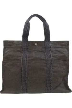 Hermès Pre-owned Tote Bags, female, , Size: ONE SIZE Pre-owned Canvas handbags