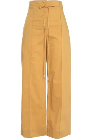 Liu Jo Wide Trousers, female, , Size: M Wide-Leg High-Waisted Pants