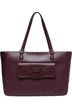 Liu Jo Tote Bags, female, , Size: ONE SIZE Ecs Tote Handbag Bordeaux Color