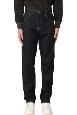 Armani Exchange Straight Jeans, male, , Size: W30 Stylish Straight Leg Jeans