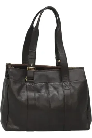 Saint Laurent Pre-owned Tote Bags, female, , Size: ONE SIZE Pre-owned Leather handbags