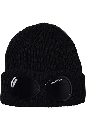 C.P. Company Beanies, male, , Size: ONE SIZE Rib Knit Winter Hat in Violet