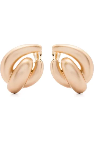 Cult Gaia Earrings, female, , Size: ONE SIZE Intertwined Drop Earrings Gold-tone Design