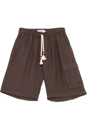 MC2 SAINT BARTH Casual Shorts, male, , Size: S Linen Shorts for Men