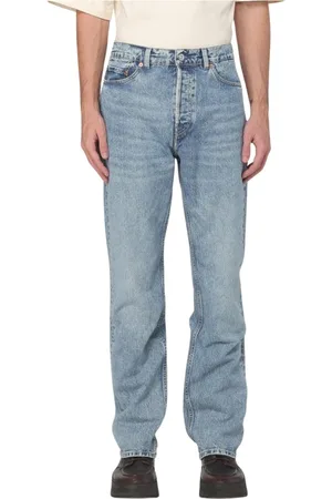 OUR LEGACY Straight Jeans, male, , Size: W29 Classic Relaxed Fit Denim Jeans