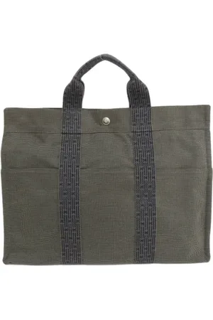 Hermès Pre-owned Tote Bags, female, , Size: ONE SIZE Pre-owned Fabric handbags