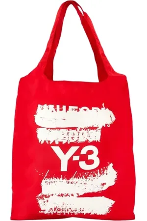 Y-3 Tote Bags, female, , Size: ONE SIZE Synthetic Shopper Bag with Magnetic Closure
