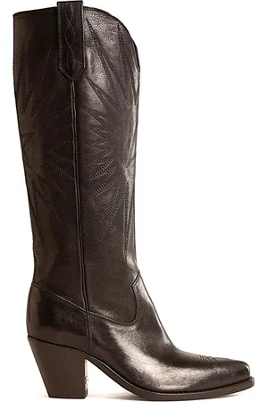 Golden Goose Cowboy Boots, female, , Size: 10 US Stylish Leather Boots for Women