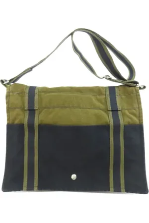Hermès Pre-owned Cross Body Bags, female, , Size: ONE SIZE Pre-owned Canvas shoulder-bags