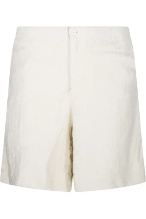 OFF-WHITE Casual Shorts, male, , Size: M Terry Bowling Shorts Cream