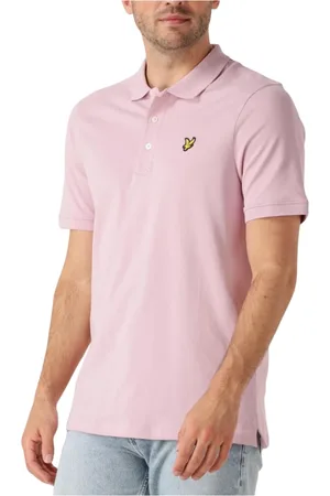 Lyle & Scott Polo Shirts, male, , Size: M Plain Polo Shirt in Fresh