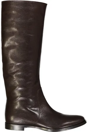 Sergio Rossi High Boots, female, , Size: 5 1/2 US Leather Ankle Boots