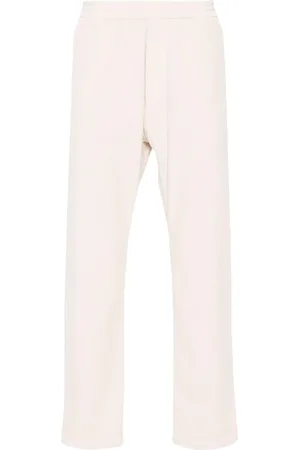 BARENA Slim-fit Trousers, male, , Size: S Corduroy Regular Pants with Elastic Waist
