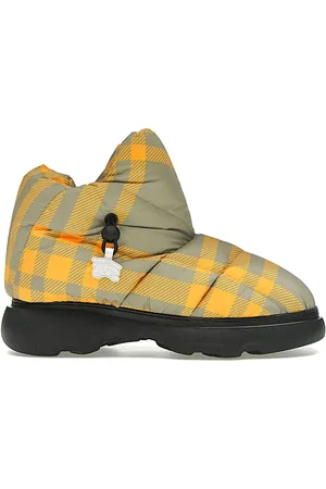 Burberry Winter Boots, female, , Size: 10 US Padded Check Ankle Boots