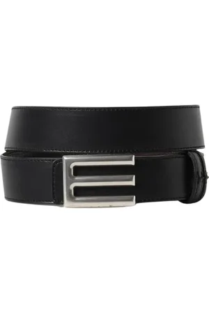 Etro Belts, male, , Size: 90 CM Leather Belt with Metal Buckle