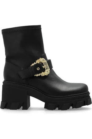 VERSACE Heeled Boots, female, , Size: 7 US Ankle Boots