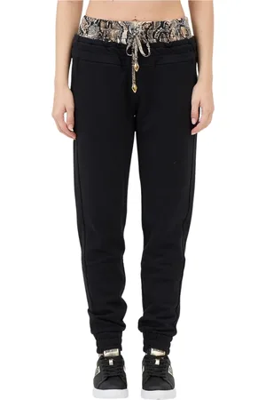 Roberto Cavalli Sweatpants, female, , Size: M Snake Print Joggers