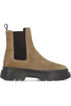 Hogan Chelsea Boots, female, , Size: 6 US Suede Chelsea Boots