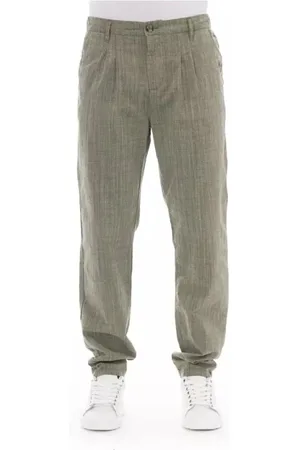 BALDININI Chinos, male, , Size: XS Army Cotton Chino Trousers