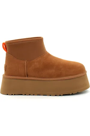 UGG Winter Boots, female, , Size: 10 US Classic Mini Dipper Chestnut Boot