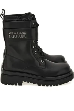 VERSACE Lace-up Boots, female, , Size: 5 US Boots