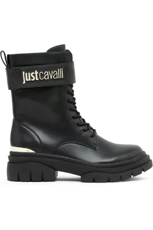 Roberto Cavalli Lace-up Boots, female, , Size: 10 US Boots