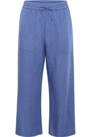 Part Two Cropped Trousers, female, , Size: 2XL Eniolas Lin-viscose