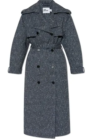 Self-Portrait Double-Breasted Coats, female, , Size: XS Double-breasted coat