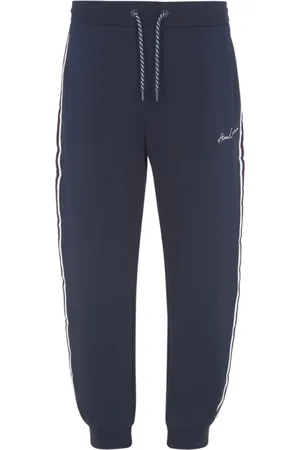 Armani Exchange Sweatpants, male, , Size: 2XL Trousers with Banda