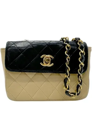 CHANEL Pre-owned Cross Body Bags, female, , Size: ONE SIZE Pre-owned Leather shoulder-bags