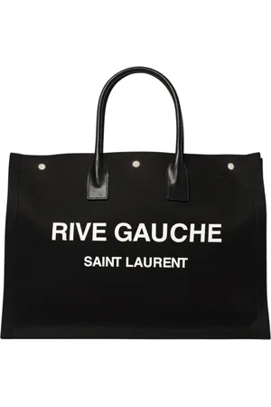 Saint Laurent Tote Bags, male, , Size: ONE SIZE Sleek Tote Shopping Bag