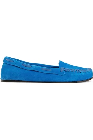 The Row Loafers, female, , Size: 8 US Leather Loafers with Leather Detail
